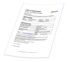 Supporting endorsement document shared with Nikita’s review